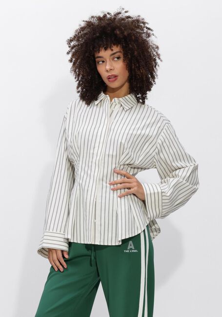 NEO NOIR LYTRA STRIPE SHIRT Blouses Blanc - large