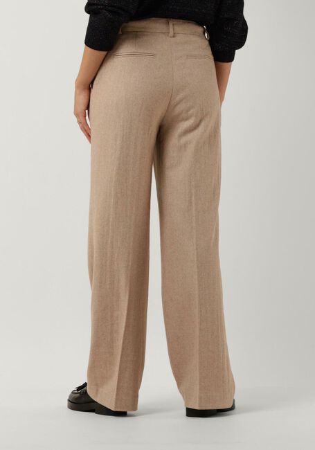 Beige SCOTCH & SODA Pantalon EDIE - HIGH RISE WIDE-LEG TROUSERS IN STRUCTURED QUALITY - large