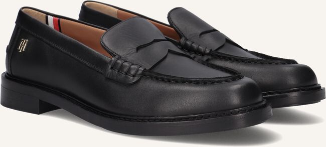 Zwarte TOMMY HILFIGER Loafers TH FLAPPY FLAT LOAFER Zwarte TOMMY HILFIGER Loafers TH FLAPPY FLAT LOAFER - large