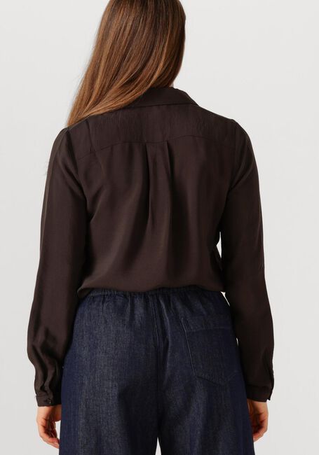 BY-BAR DONNA SATIN STRIPE BLOUSE Blouses en marron - large
