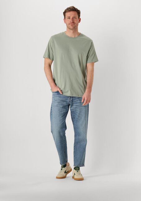 Groene SELECTED HOMME T-shirt SLHASPEN SS O-NECK TEE NOOS - large