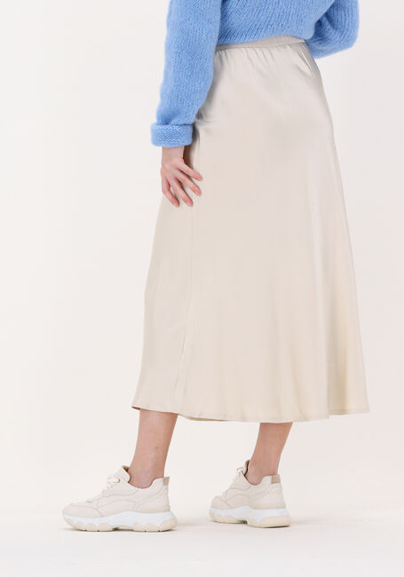 Beige SUMMUM Midirok SKIRT SATIN - large