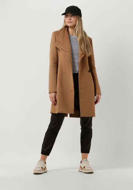 10DAYS Pantalon LEATHER CROPPED JOGGER en noir - large