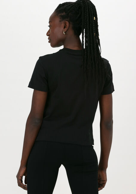 CALVIN KLEIN T-shirt SATIN BONDED BLURRED CK TEE en noir - large