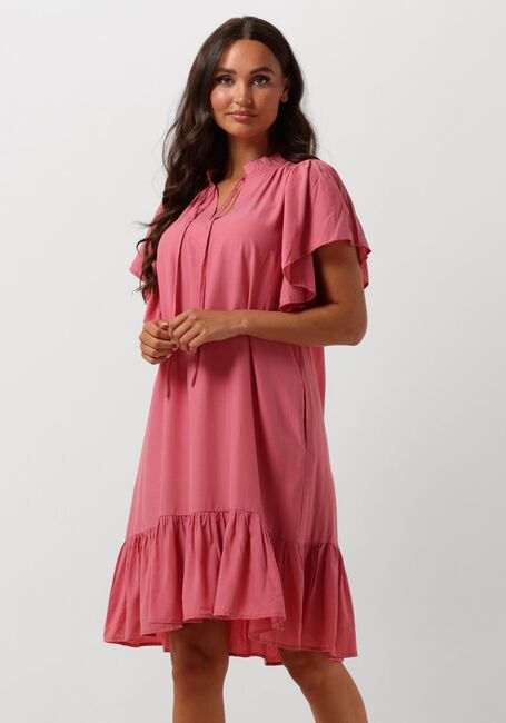 CO'COUTURE Mini robe TORA FRILL DRESS en rose - large