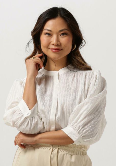SIMPLE WV-VIS-STRUC-24-1 Blouses Écru - large
