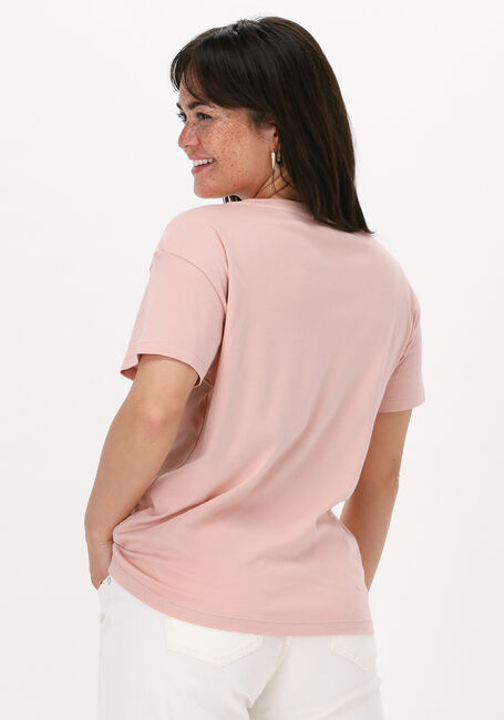 MOS MOSH T-shirt LEAH HOLI TEE en rose - large