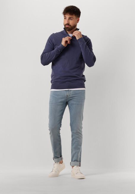 SAINT STEVE Pull CAS en bleu - large