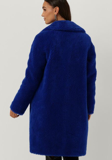 STAND STUDIO Manteau en fausse fourrure CAMILLE COCOON COAT 2020 en bleu - large