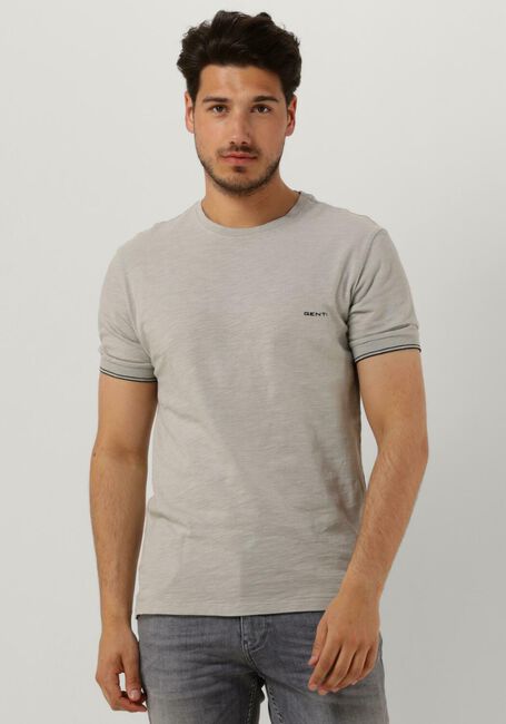 GENTI T-shirt J7037-1222 en marron - large