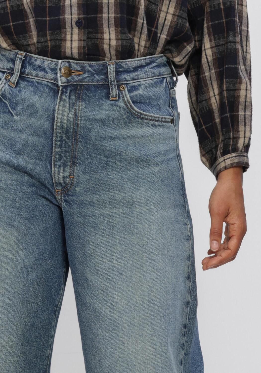 LEE Wide jeans BALLOON PANT Bleu clair - large