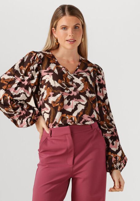 Multi STUDIO ANNELOES Tops & T-shirts KYLIE MARKER CREPE TOP - large