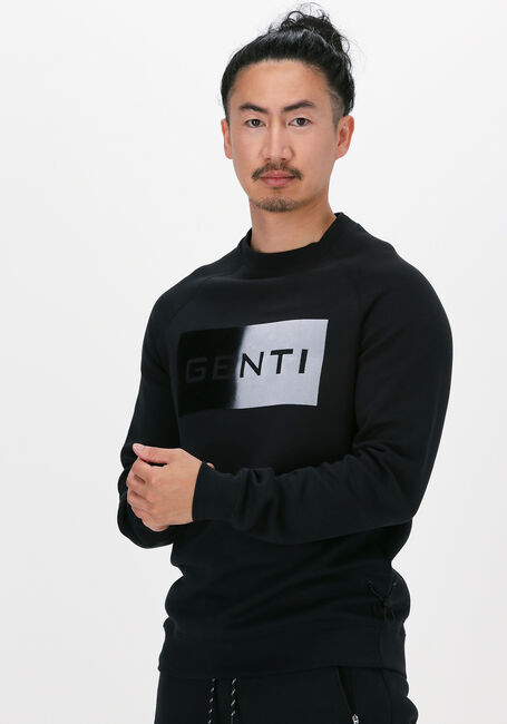 Zwarte GENTI Sweater J4003-3221 - large