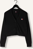 Zwarte TOMMY JEANS Trui TJW ESSENTIAL BADGE CARDIGAN Zwarte TOMMY JEANS Trui TJW ESSENTIAL BADGE CARDIGAN - medium