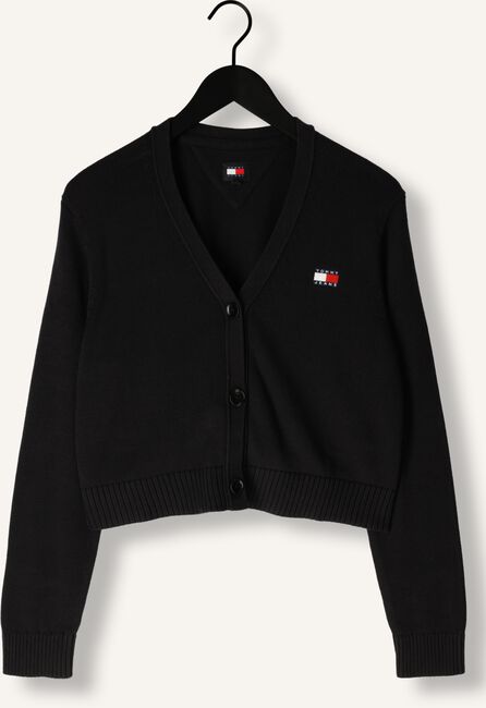 Zwarte TOMMY JEANS Trui TJW ESSENTIAL BADGE CARDIGAN Zwarte TOMMY JEANS Trui TJW ESSENTIAL BADGE CARDIGAN - large