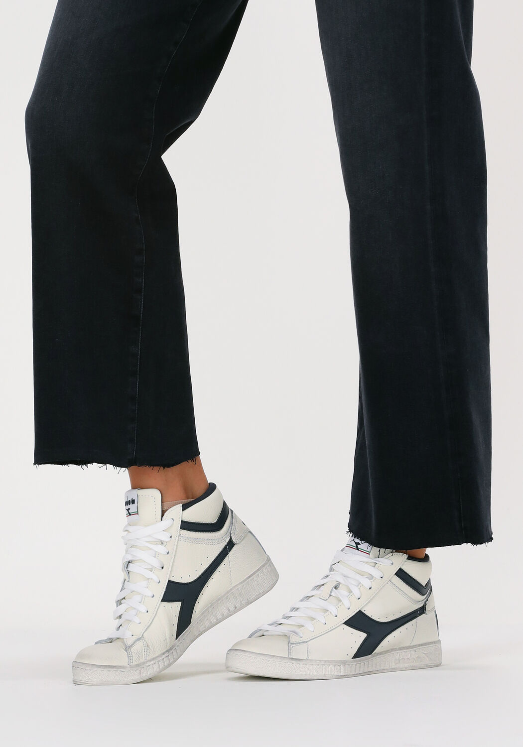Witte DIADORA Sneakers GAME L HIGH WAXED WN Omoda