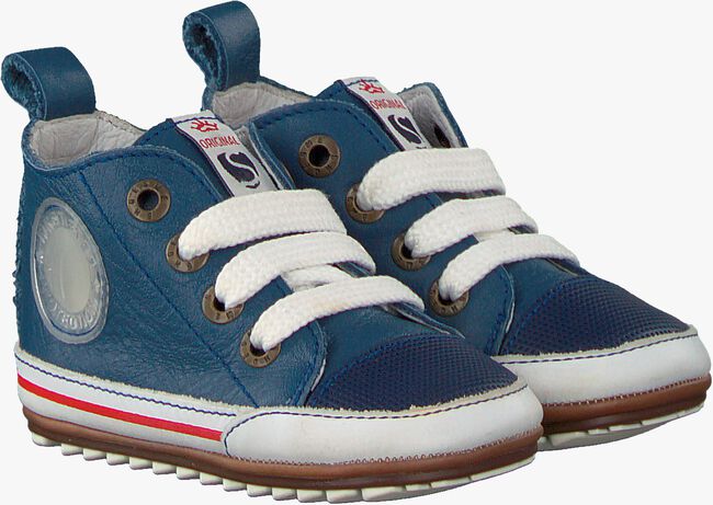 SHOESME Chaussures bébé BP9S004 en bleu - large