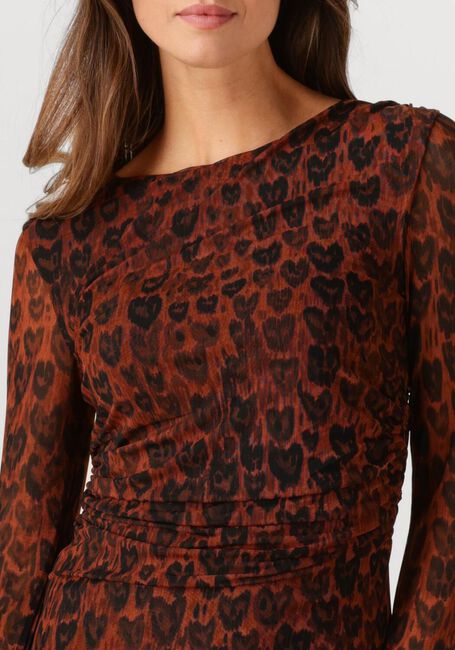 FABIENNE CHAPOT Robe midi ASHLEY DRESS en marron - large