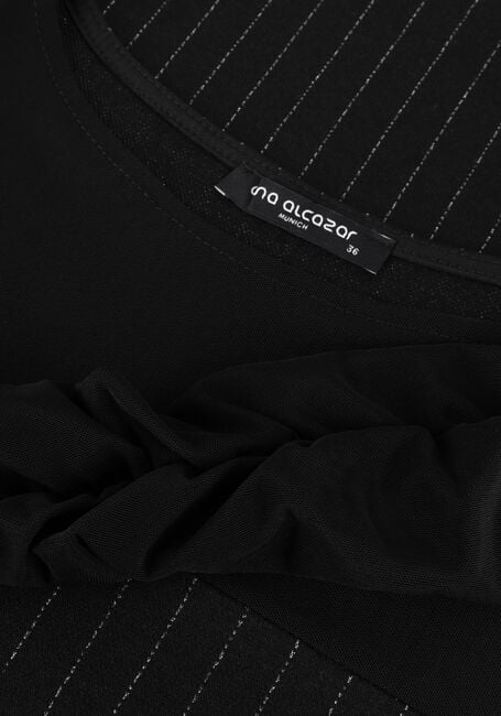 Zwarte ANA ALCAZAR Midi jurk MIDI DRESS Zwarte ANA ALCAZAR Midi jurk MIDI DRESS - large