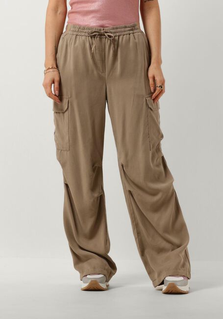 SUMMUM Pantalon cargo TROUSERS CARGO TENCEL en marron - large