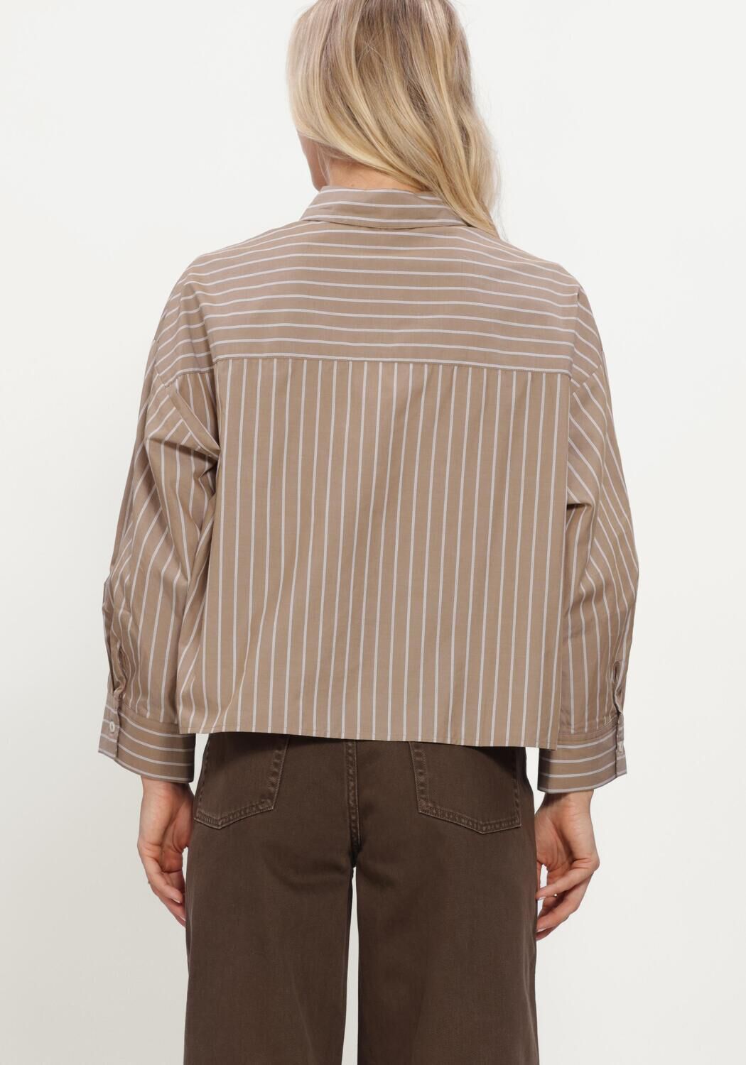 Beige CIRCLE OF TRUST  BLAIR BLOUSE - large