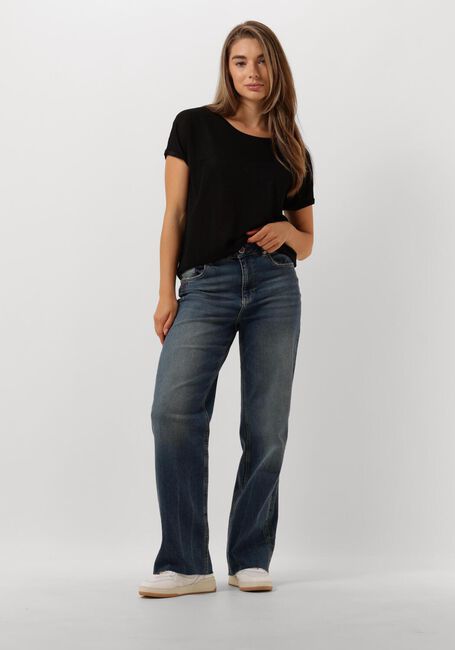Blauwe MOS MOSH Wide jeans RELEE KESSEL JEANS - large