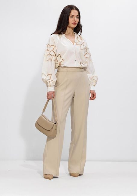 NUKUS BRIDGET BLOUSE EMBROIDERY Blouses Blanc - large