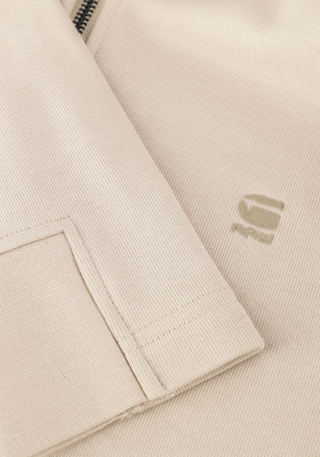 Zand G-STAR RAW Sweater NIFOUS HALF ZIP SW - large