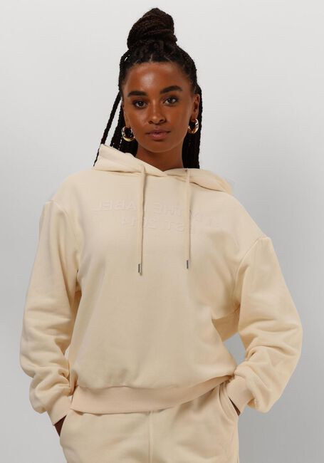 ALIX THE LABEL Pull LADIES KNITTED ALIX HOODIE Écru - large