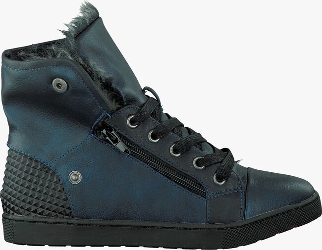 Blauwe BULLBOXER AEFF5S570 Hoge sneaker - large