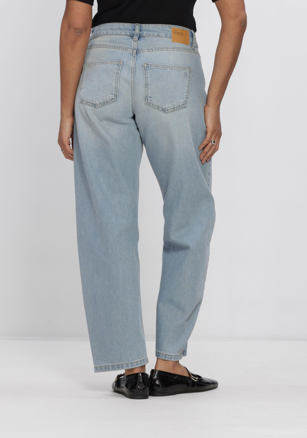 Lichtblauwe MY ESSENTIAL WARDROBE Jeans BALOOMW 139 HIGH BARREL - large