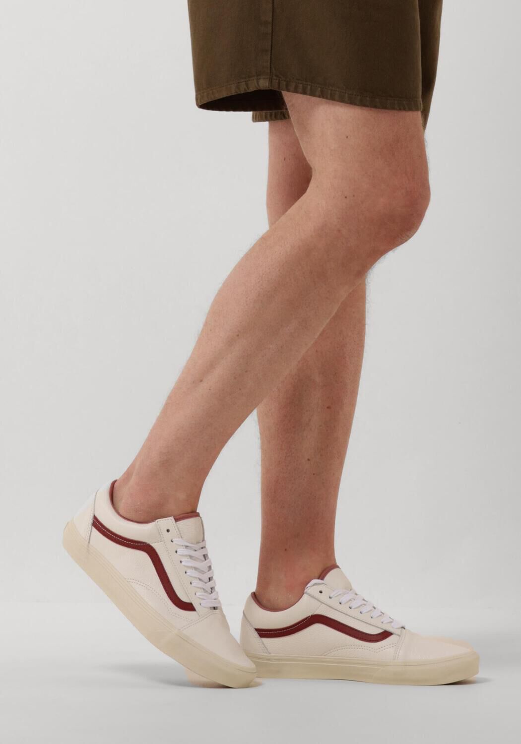 VANS Baskets basses OLD SKOOL MEN en blanc - large