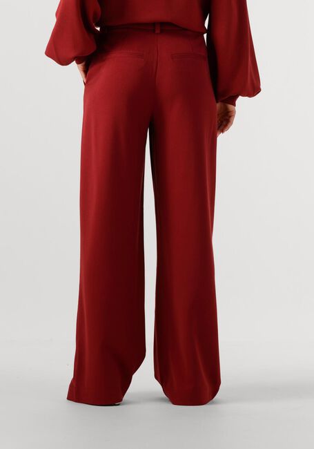 Rode MSCH COPENHAGEN Broeken/jumpsuits MSCHHENRIKA HW PANTS - large