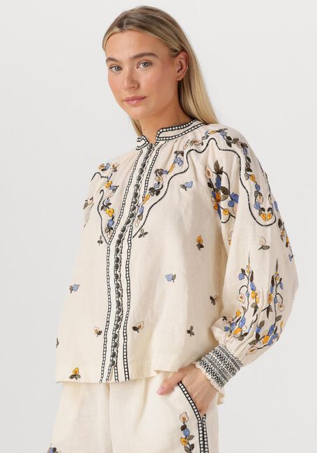 SCARLETT POPPIES FEMME TOP Blouses Blanc - large