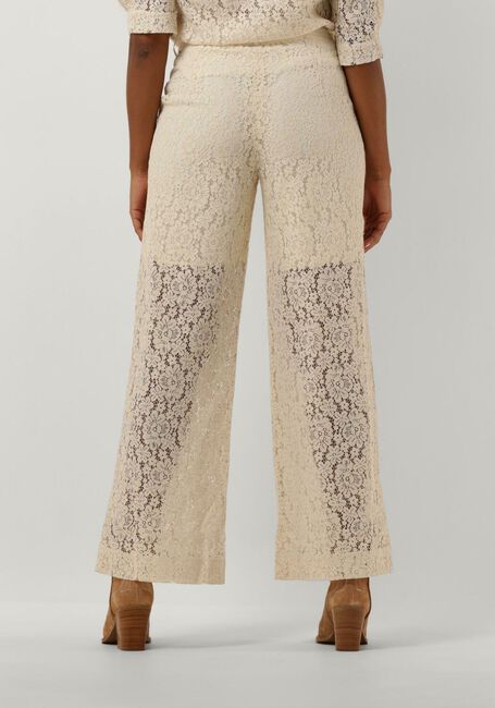 LOLLYS LAUNDRY Pantalon large SHEILALL PANTS Écru - large