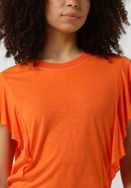 MOS MOSH T-shirt FLOUNCE TEE Corail - large