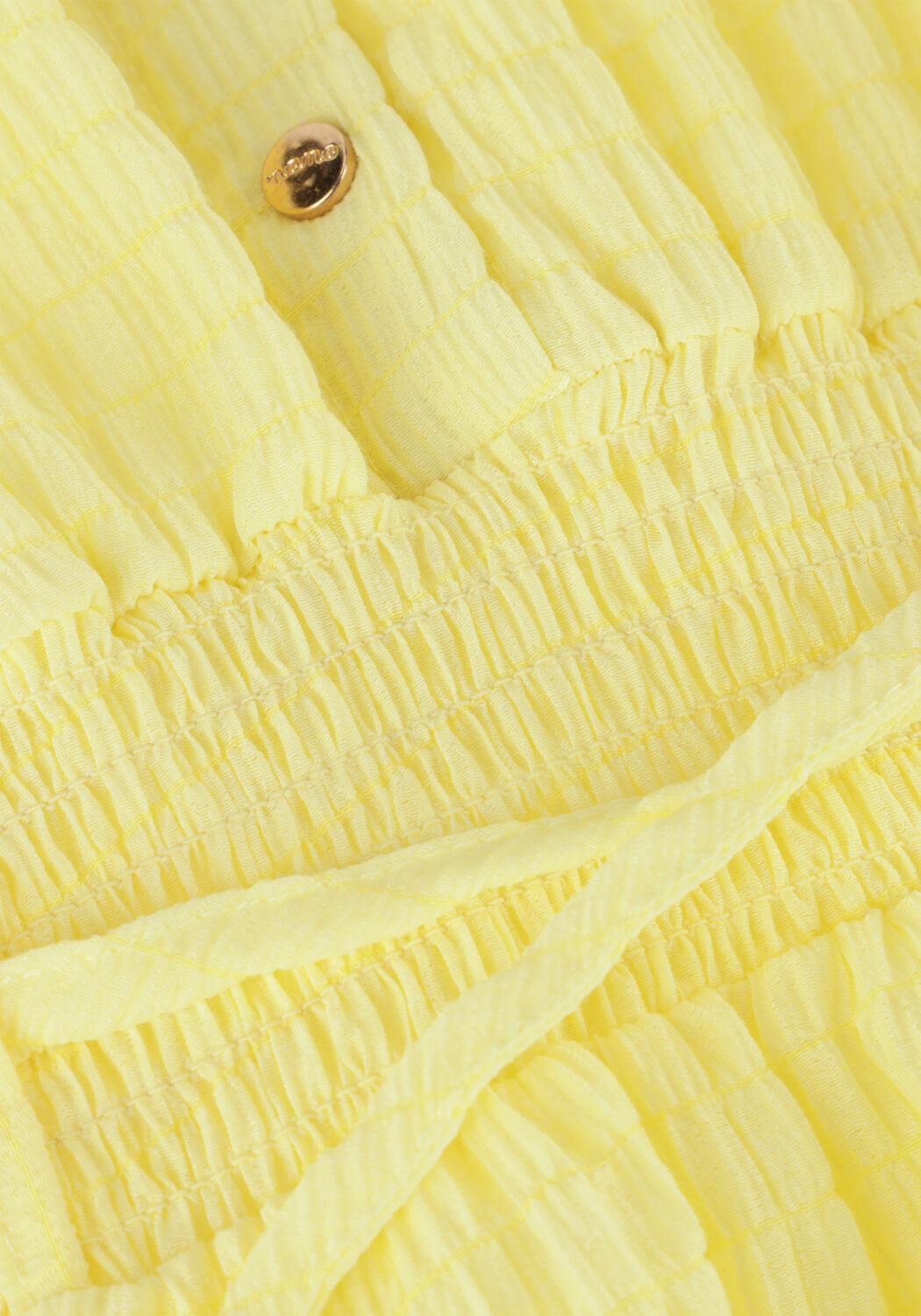 NONO Mini robe MINOU DRESS en jaune - large