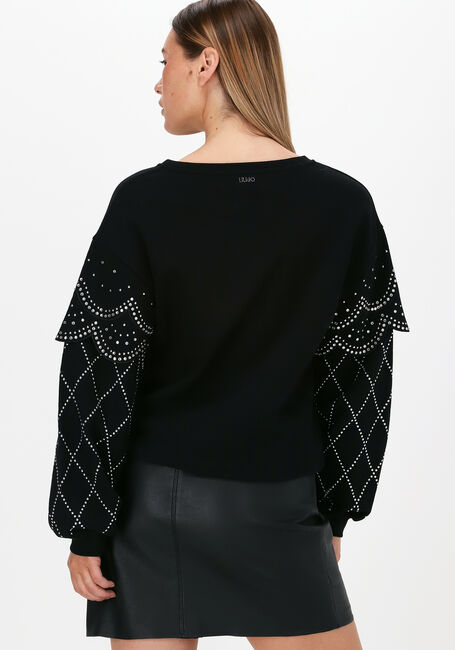 Zwarte LIU JO Trui FELPA CHIUSA - large