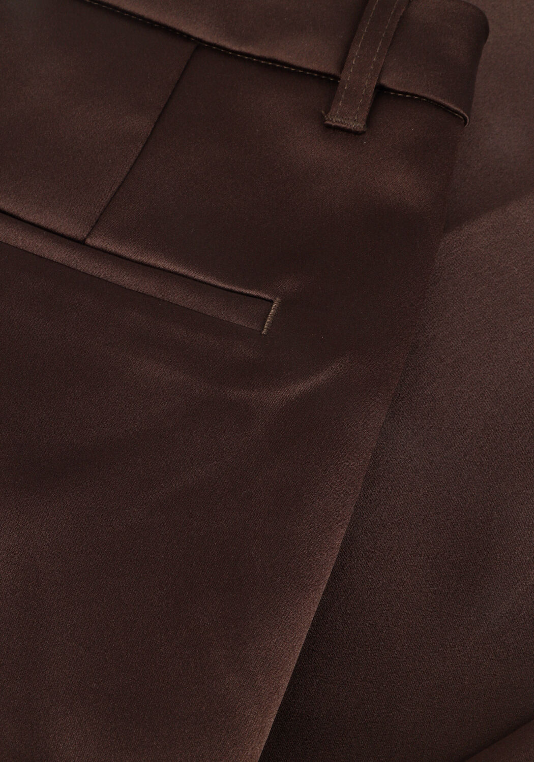 COPENHAGEN MUSE Pantalon large CMSHINE-PANTS en marron - large