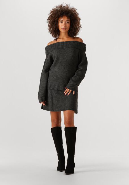 NOTRE-V Mini-jupe NV-GLADYS Anthracite - large