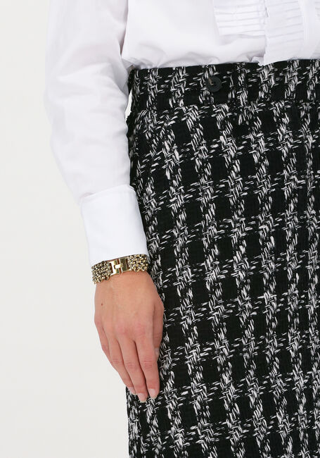 Zwarte LEVETE ROOM Minirok PIANA 2 SKIRT - large