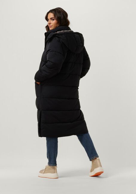 Zwarte SCOTCH & SODA Gewatteerde jas WATER REPELLENT LONG LENGTH PUFFER COAT - large