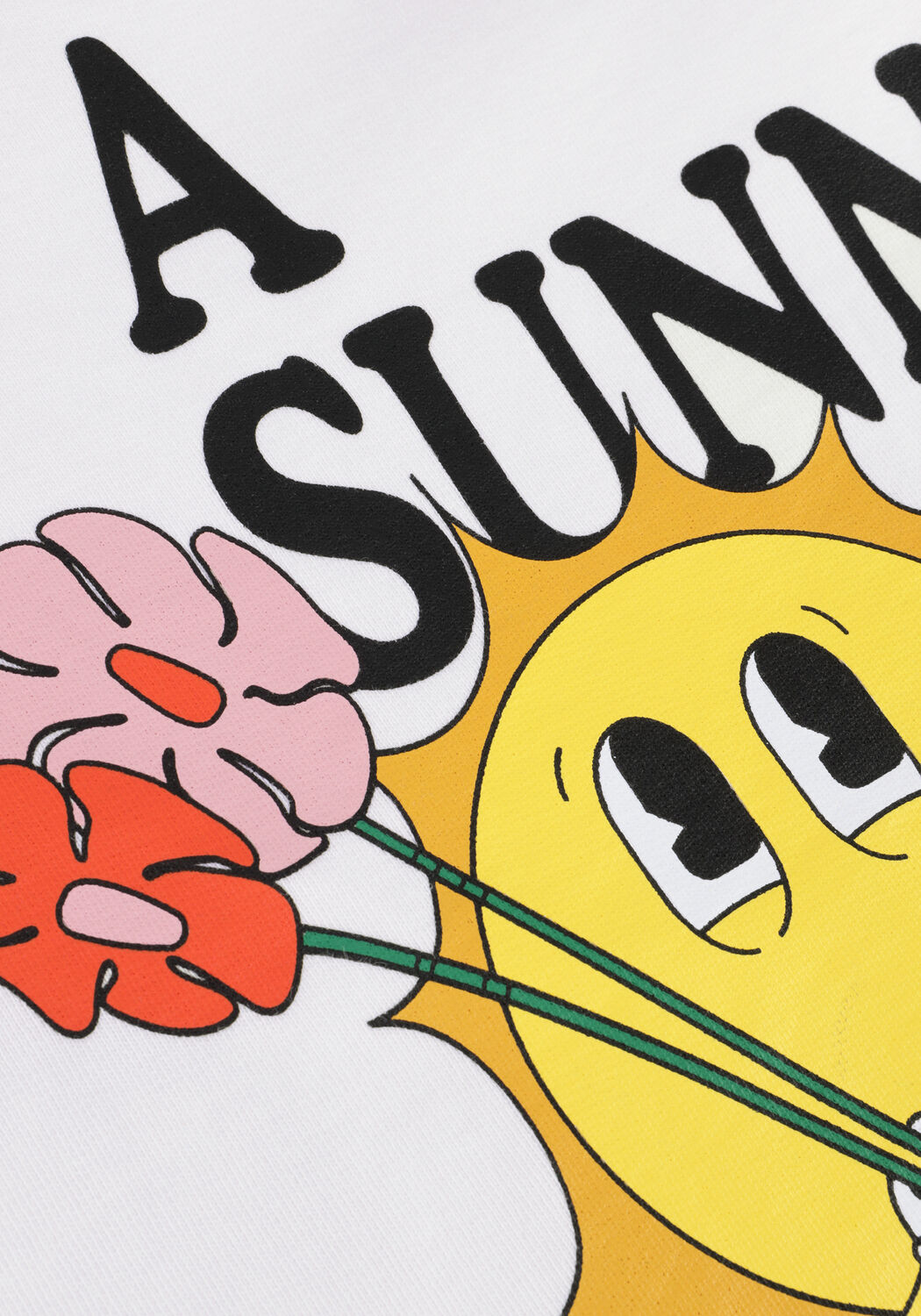 ROUGH STUDIOS Chandail SUNNY MIND SWEATSHIRT en blanc - large