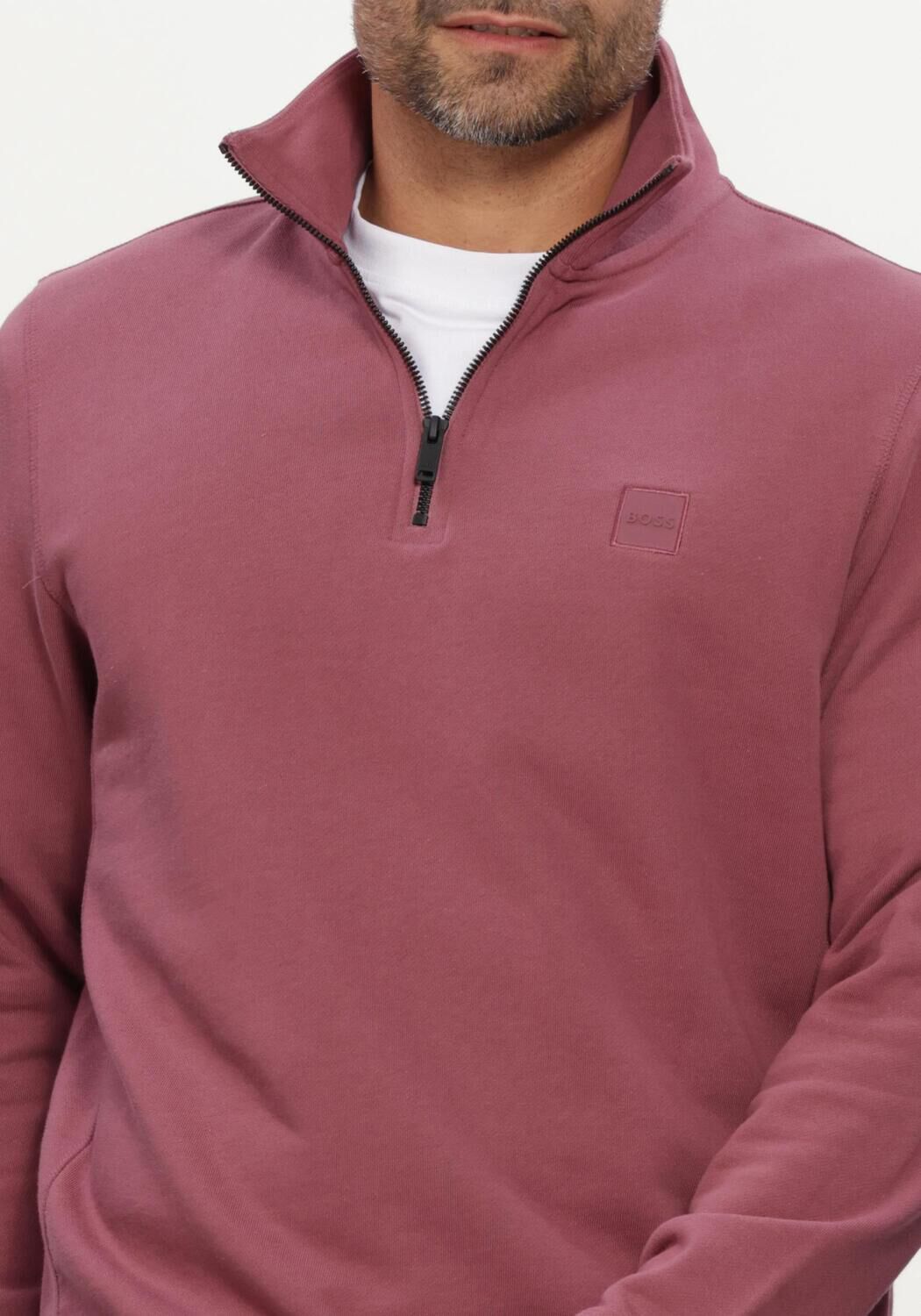 BOSS ORANGE Pull ZETRUST en rose - large