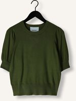 Donkergroene MINUS Top LIVA KNIT TEE Donkergroene MINUS Top LIVA KNIT TEE - medium