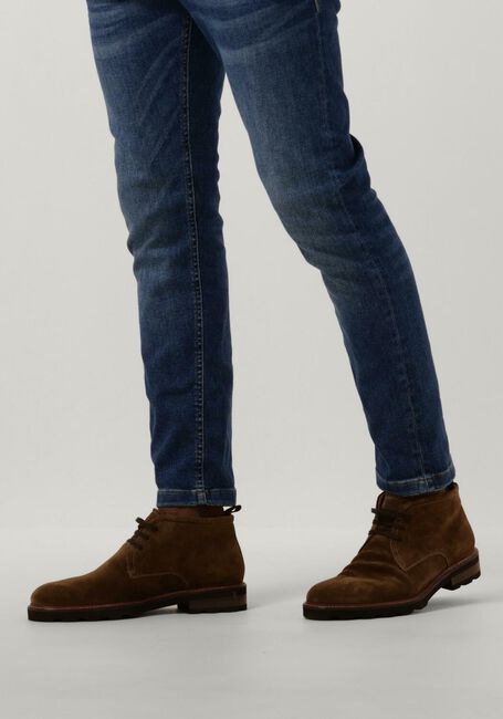 MAZZELTOV Bottines à lacets 90001 en cognac - large