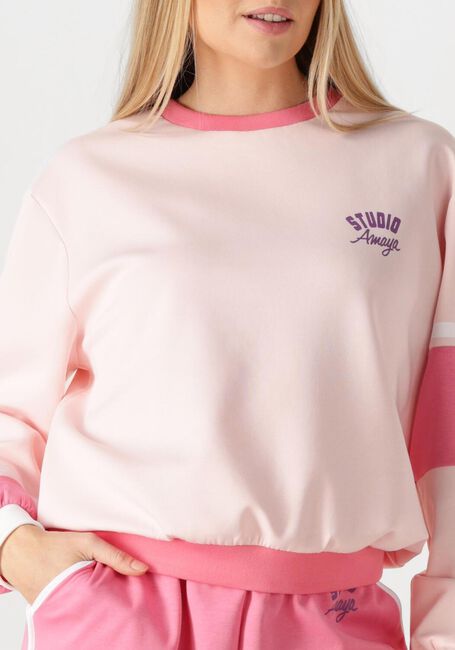 STUDIO AMAYA Chandail FLEX SWEATER Rose clair - large