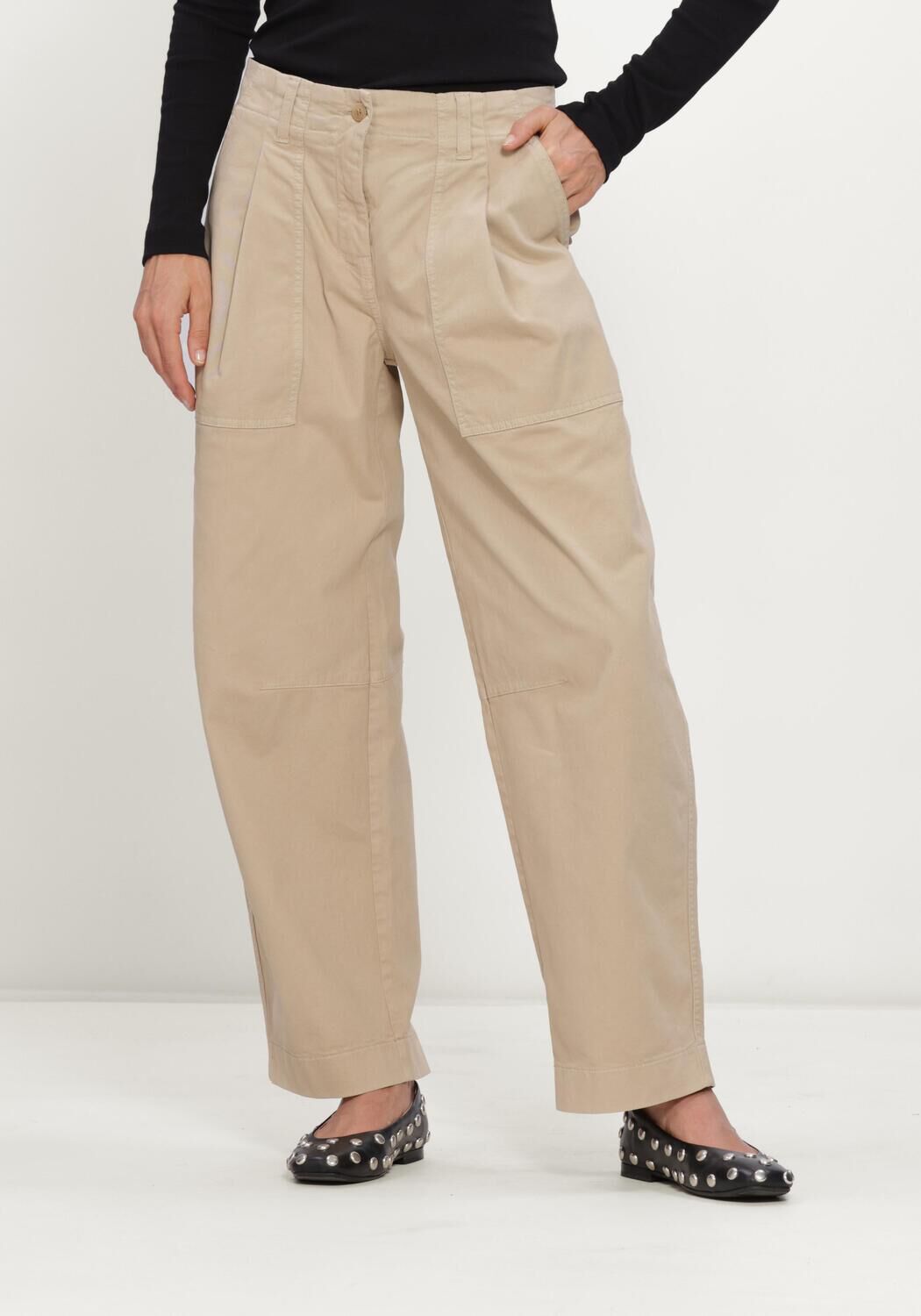 CAMBIO Pantalon cargo OCTOBER STUDIO87 Sable - large