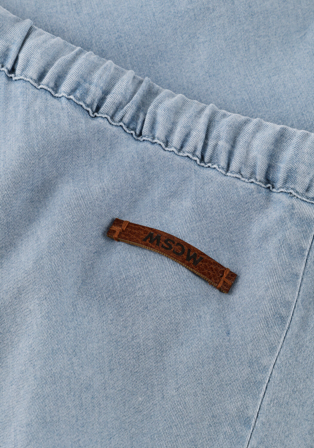 MOSCOW Jupe maxi 119-03-BEACH SKIRT Bleu clair - large