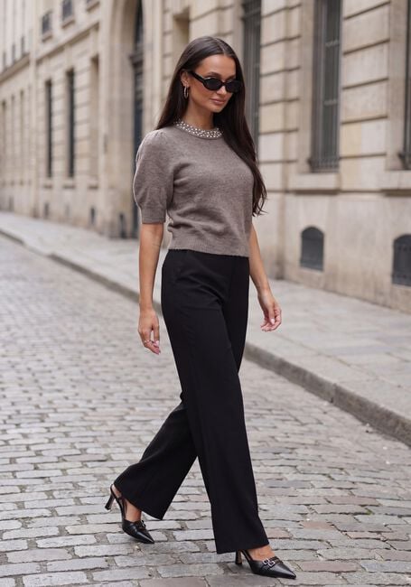 Taupe NOTRE-V Trui NV-ILANA - large